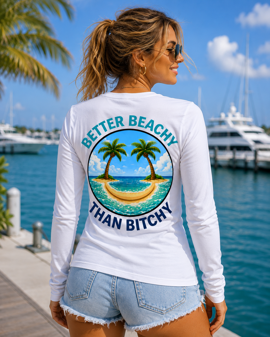 Women's Long Sleeve Classic White